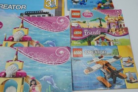 LEGO Instruction Manuals Lot Creator Disney Princess Friends Basic Sets 31065