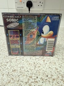 Sega Sonic CD Mega CD PAL Version Complete with Manual Excellent Condition
