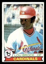 1979 Topps #665 Lou Brock EX