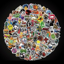 300 Random Skateboard Stickers Bomb Vinyl Laptop Luggage Decals Dope Sticker