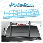 Back Rack Replacement White Vinyl Decals Sticker Set Split Word 9 Inch Each