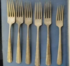 New ListingTowle Candlelight Sterling Silver Dinner Forks Set of 5 + 1 Salad Fork