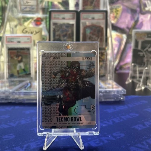 Joe Cool `Joe Montana` Bo Jackson Battle Arena Tecmo Endzone Battlefoil Ice