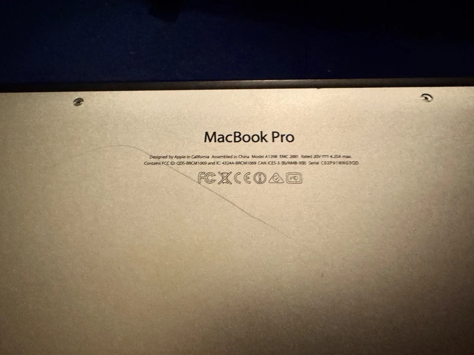 2014 15" Macbook Pro 2.5 Ghz i7 500GB 16GB RAM - Image 3 of 3
