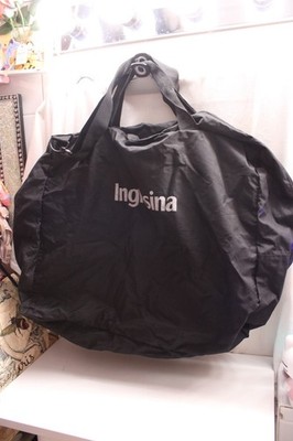 Inglesina Quid stroller/Travel carry bag black polyester fabric 26X26X12inches