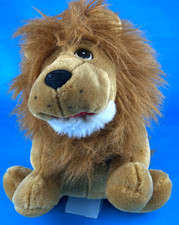 Full body Male Lion Puppet 11" Plush Stuffed Animal Classroom