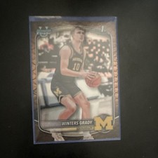 2026 Bowman Chrome Winters Grady basketball net Parelle 