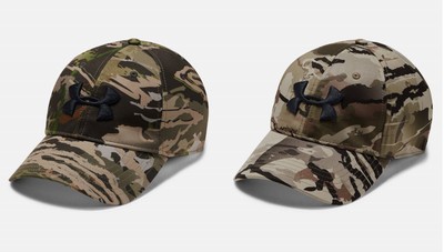 under armour camo stretch fit cap