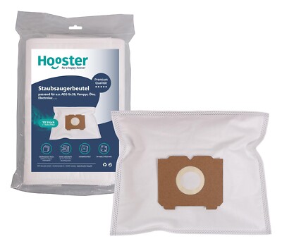 Staubsaugerbeutel für Progress D 2258 D2258 D.2258 - 10 Stück Hooster