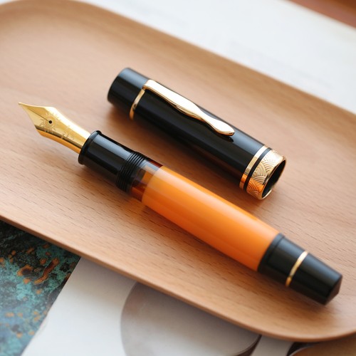 Majohn P139 Piston Fountain Pen #6 , #8 EF/F/M Nib, Brass Piston System Gift Pen - Picture 3 of 13