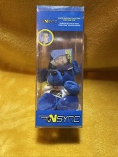 NSync Blue Beanie Baby  JC  Ltd Ed. Numbered In Box
