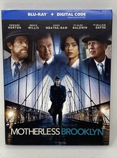 Motherless Brooklyn (Blu-Ray+Digital) Brand New, Factory Sealed