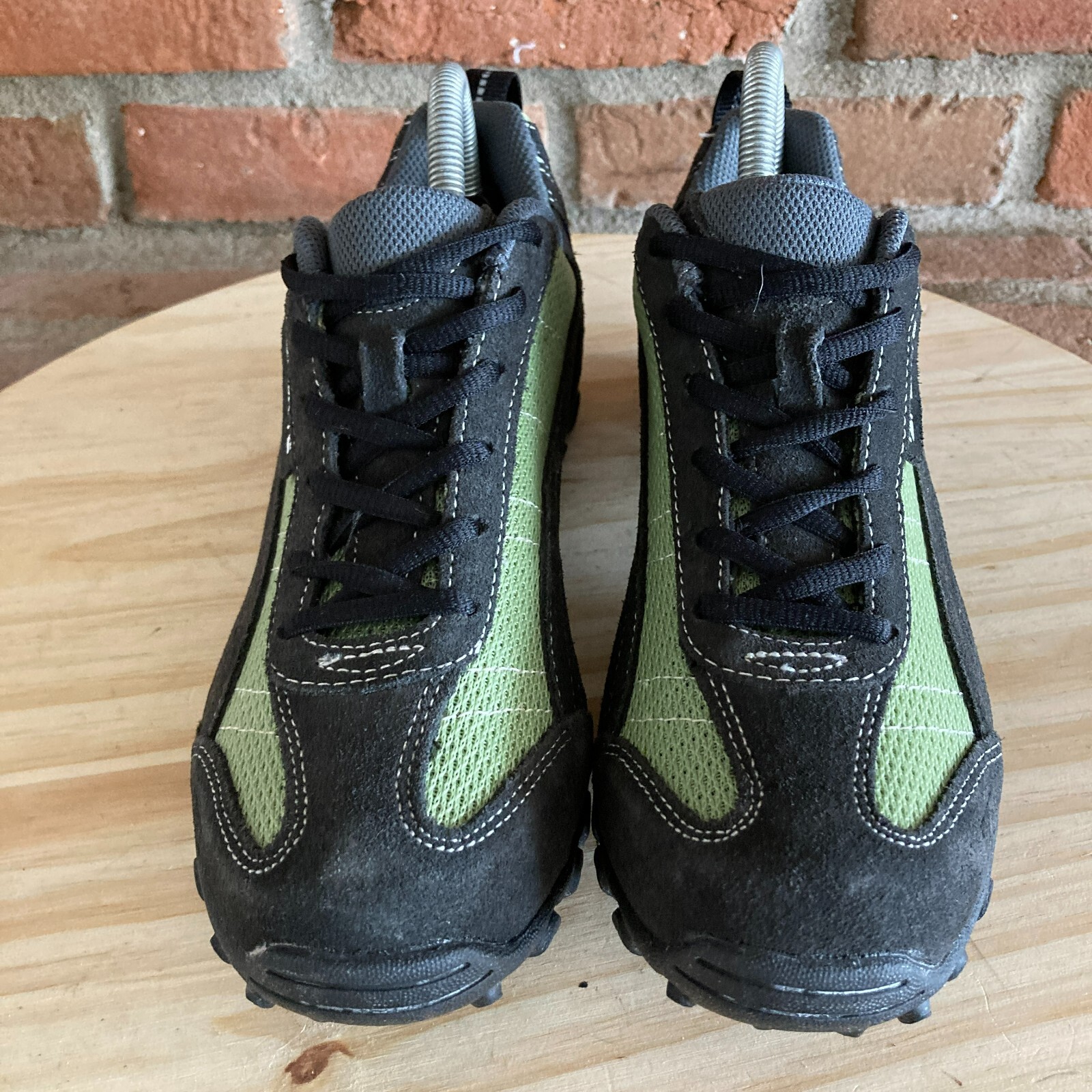 SAOLA Scarpe da ciclismo Forte Transverse da uomo in camoscio grigio con clip taglia US 7 5