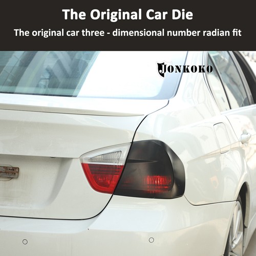 For BMW 3 Series 2005-2008 ABS Smoked Taillight Cover Lampshade Trim Accessories - Picture 4 of 8