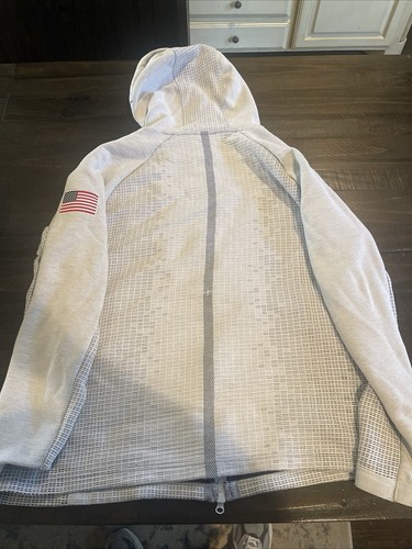 Nike Mens Sportswear Windrunner USA Olympic Team Tech Hoodie Sz 2XL RARE USA - 第 2/6 張圖片