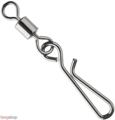 Daiwa Fast Attach Snap S M L Wirbel mit offenem Karabiner Futterkorb Bleie
