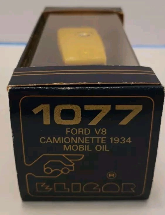 Camión de reparto Ford Camionnette 1934 Eligor Mobiloil escala 1/43  Foto 2 de 2