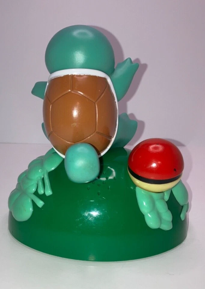 Pokemon #07 Squirtle Talking Toy, 1995, 1996, Nintendo 1999 Trendmasters funcionando Foto 4 de 4