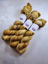 Sw Merino/ Nylon yarn, DK weight, 100g, DARKEST DEPTH