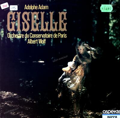 Adam, Martinon, Paris Conservatoire Orchestra - Giselle (Ballet) LP '