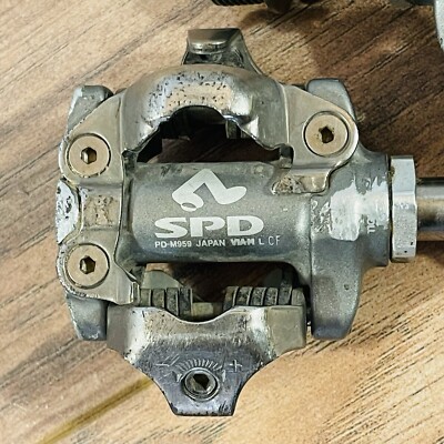 Shimano XTR PD-M959 Clipless Pedals No Cleats | eBay