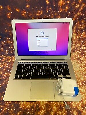 2017 APPLE MACBOOK AIR 13 INCH LAPTOP | 1.8 GHz 8GB + 128GB SSD | OS  Monterey | eBay