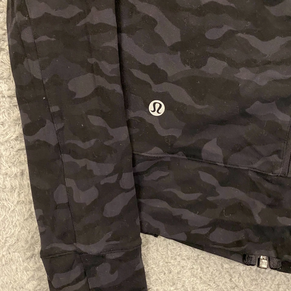 Chaqueta Lululemon Full Freedom Sequoia Camuflada Para Mujer 6 Cremallera Completa Correr Gimnasio W4AN3S Foto 3 de 4