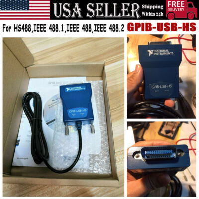US National Instruments NI GPIB-USB-HS Interface Adapter IEEE 488 Controller US