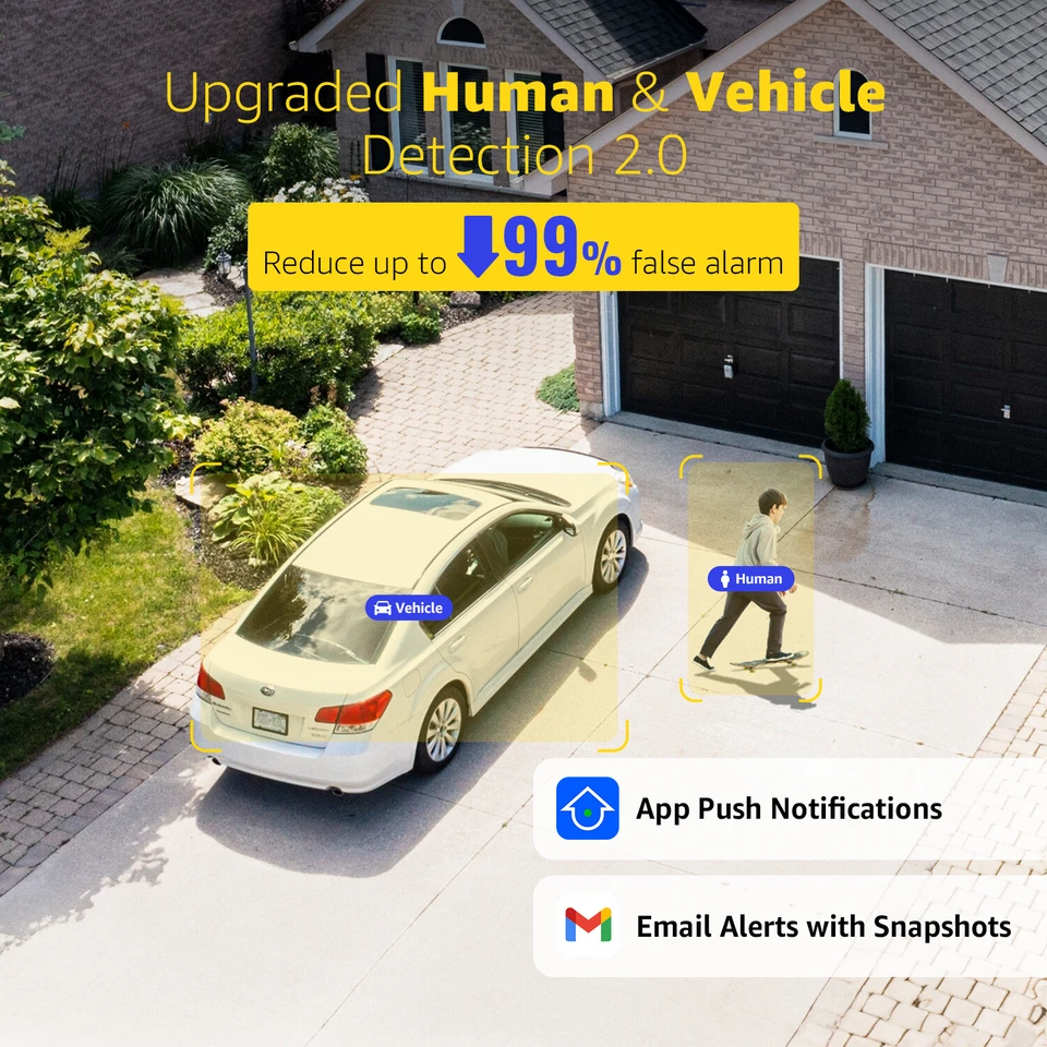 ANNKE 4K 8MP 16CH 5IN1 DVR Security Video Recorder H.265 Human&Vehicle Detection - Image 4 of 4