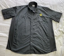 California Pizza Kitchen CPK Server Button Shirt Sz L Work Chef Uniform Employee