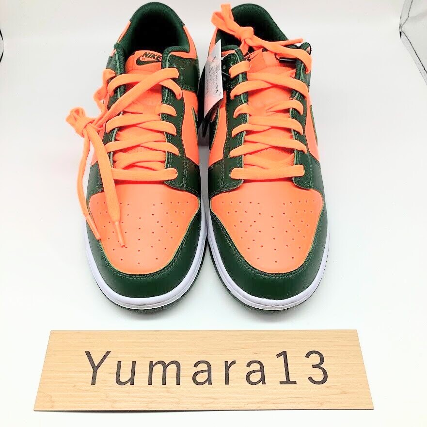 Nike Dunk Low Retro Miami Hurricanes Orange DD1391-300 Men's