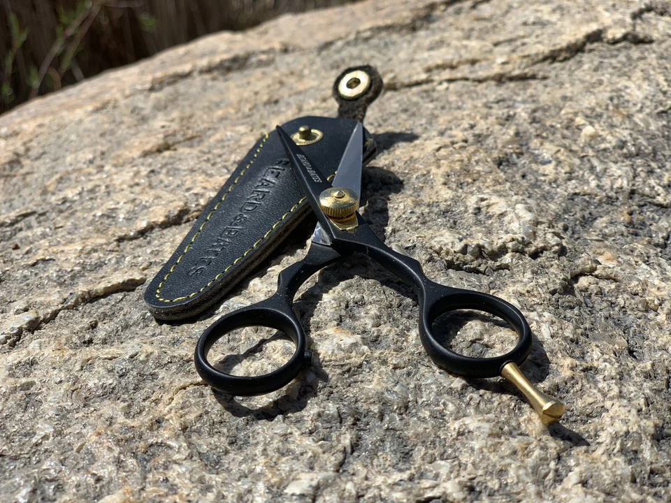 Beard & Bates - ¡Tijeras para barba, bigotes y cabello de 1878!!! SEGUNDOS DE FÁBRICA!!! Foto 2 de 4