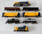 Marklin Z Scale Alaska Locomotive and 6 Freight Cars and a Caboose