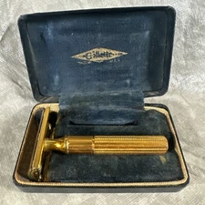 Gillette Gold Tech Antique Razor
