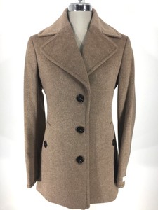 calvin klein oatmeal coat