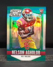 5/5!!  2015 Panini Green Prizm Collegiate Draft Picks - Nelson Agholor 5/5