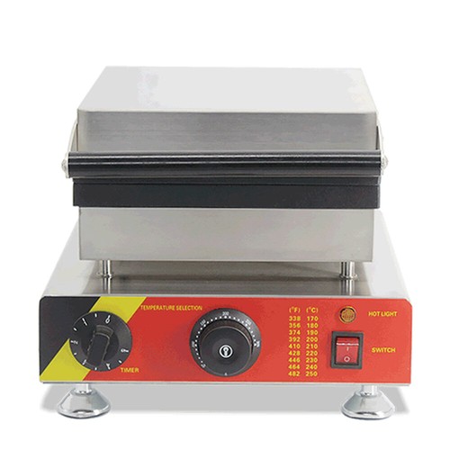 Cialda Elettrica Antiaderente Commerciale 4PCS Quadrata Waffle Baker Macchina 1500W - Foto 7 di 18
