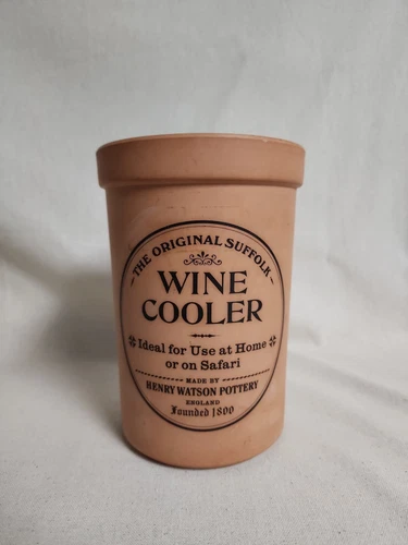 The Original Suffolk Terra Cotta Clay Cooler Henry Watson Pottery England