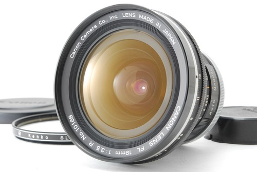Objectif Canon FL 19mm F/3.5 Ultra Grand-angle - Monture FL Vintage