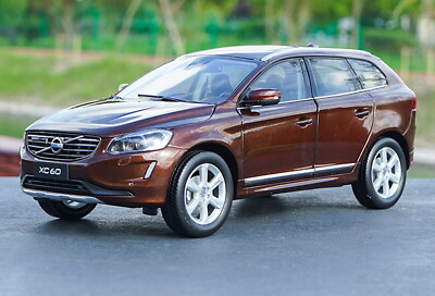 1/18 Scale VOLVO XC60 T6 AWD Brown 2015 Diecast Model Car Toy Collection