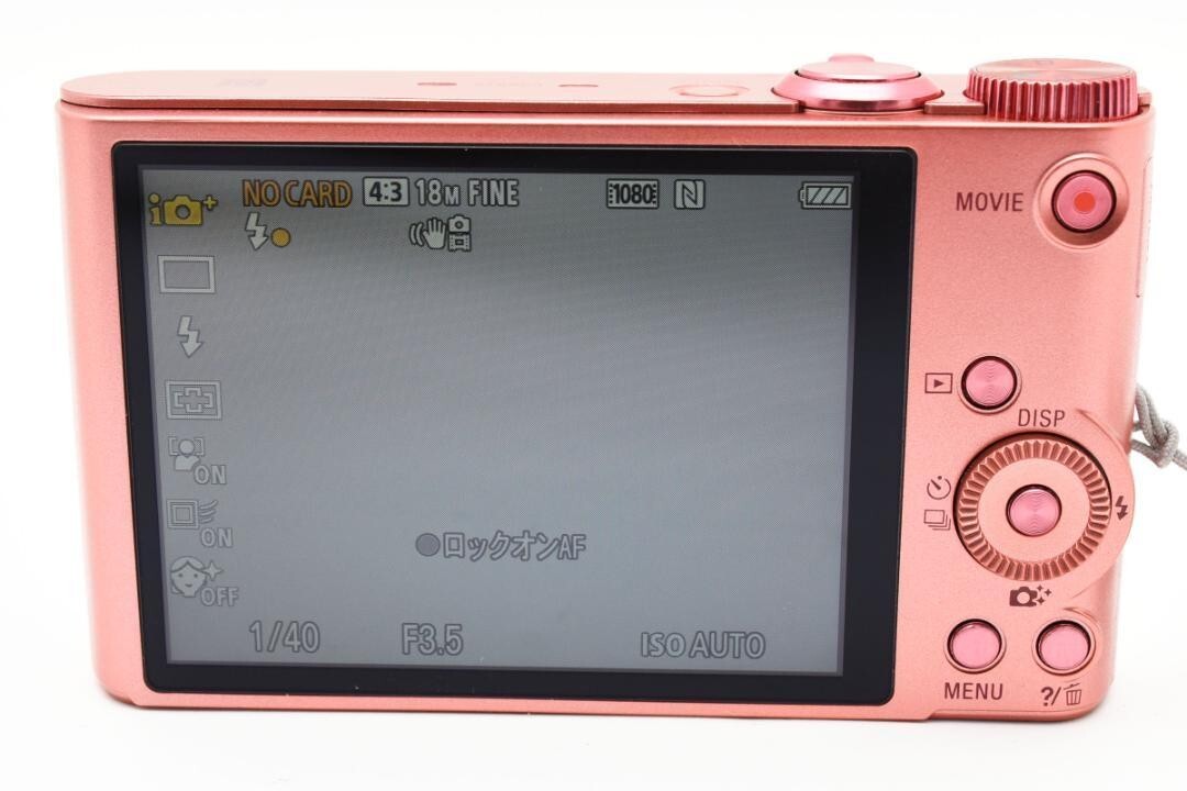 【極美品】SONY Cyber-shot DSC-WX350 ピンク コンデジ 美品】SONY ソニー デジタルカメラ Cyber-shot WX350 光学20倍