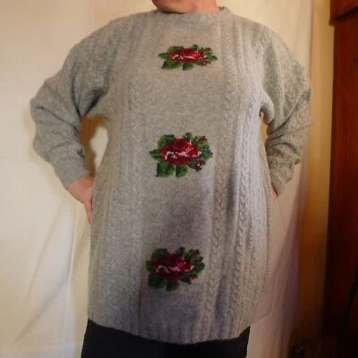 Hochwertiger Betty Barcley Pullover Größe 48 ungetragen 70% Lambswool 20% Angora - Bild 1 von 4