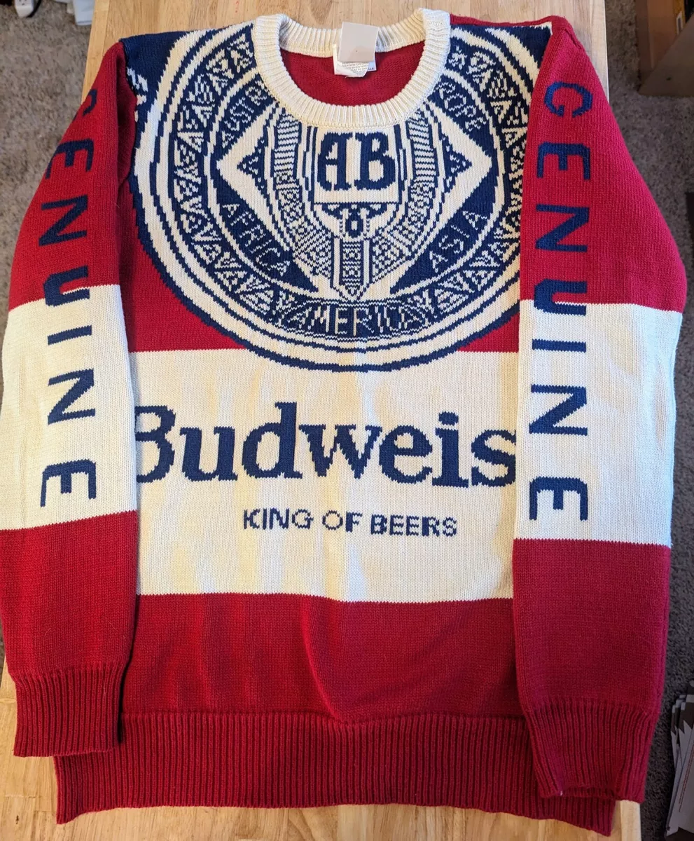 Budweiser sweater deals