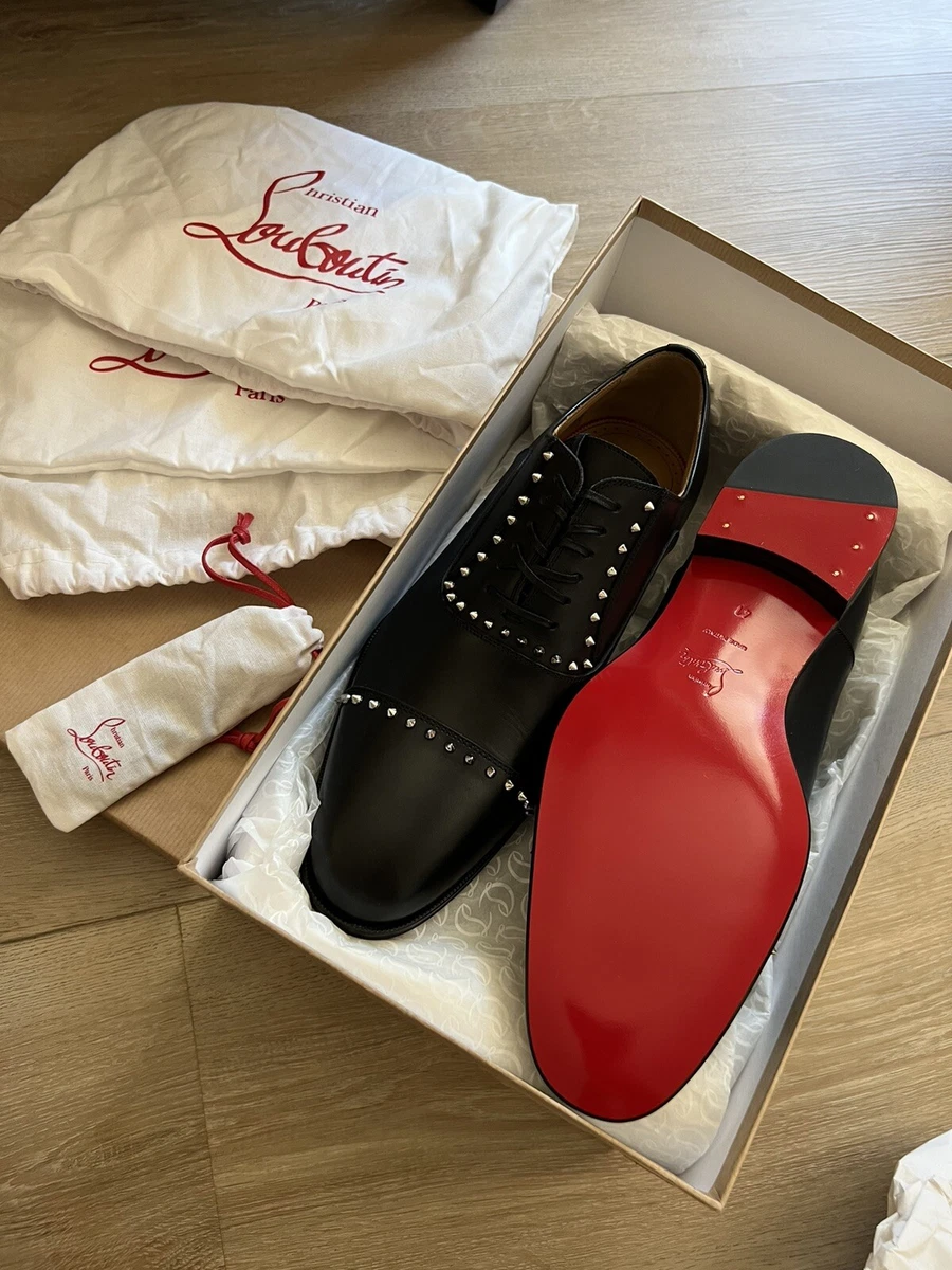 Christian Louboutin New $1,145 Spike Dress Shoes 41 - 8