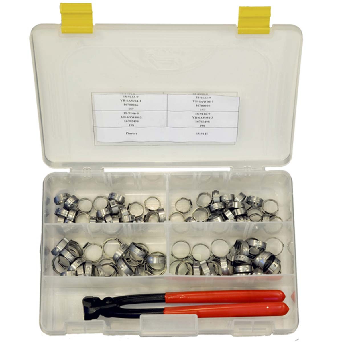 Oetiker Clamp Kit Oetiker 13.3mm Beverage Clamps – Bag Of 50