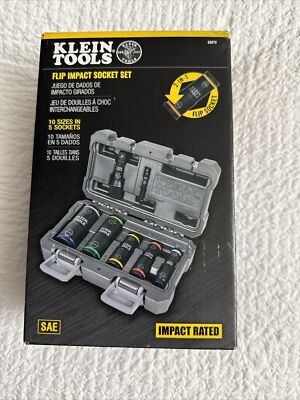Klein Tools (66070) Impact Socket Set with Case (7 Pieces) FREE SHIPPING