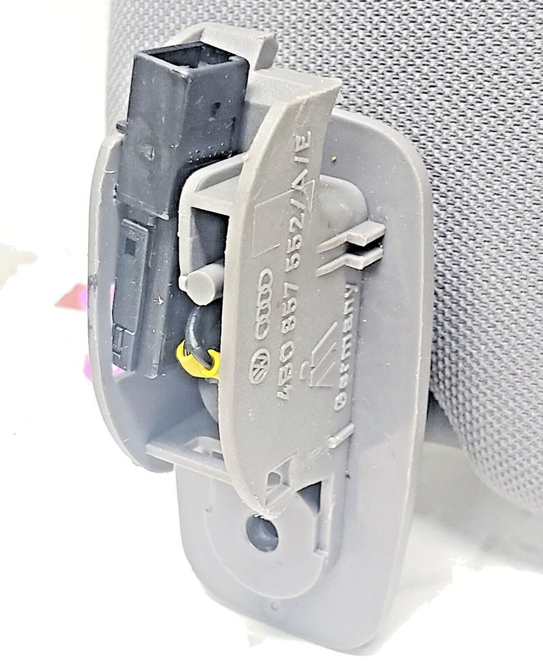 Parasol gris pasajero derecho Audi A6 2000-2004 OEM Foto 4 de 4