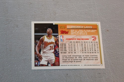 1993-94 Topps Basketball Complete Card Finish Fill Your List Set U-Pick #201-396 - Picture 80 of 363