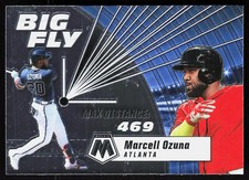 2021 Panini Mosaic Big Fly Marcell Ozuna #BF3 Atlanta Braves