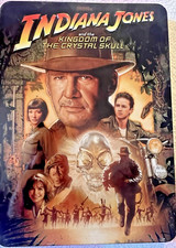 DVD STEEL BOOK COVER INDIANA JONES VERY GOOD COVER ONLY